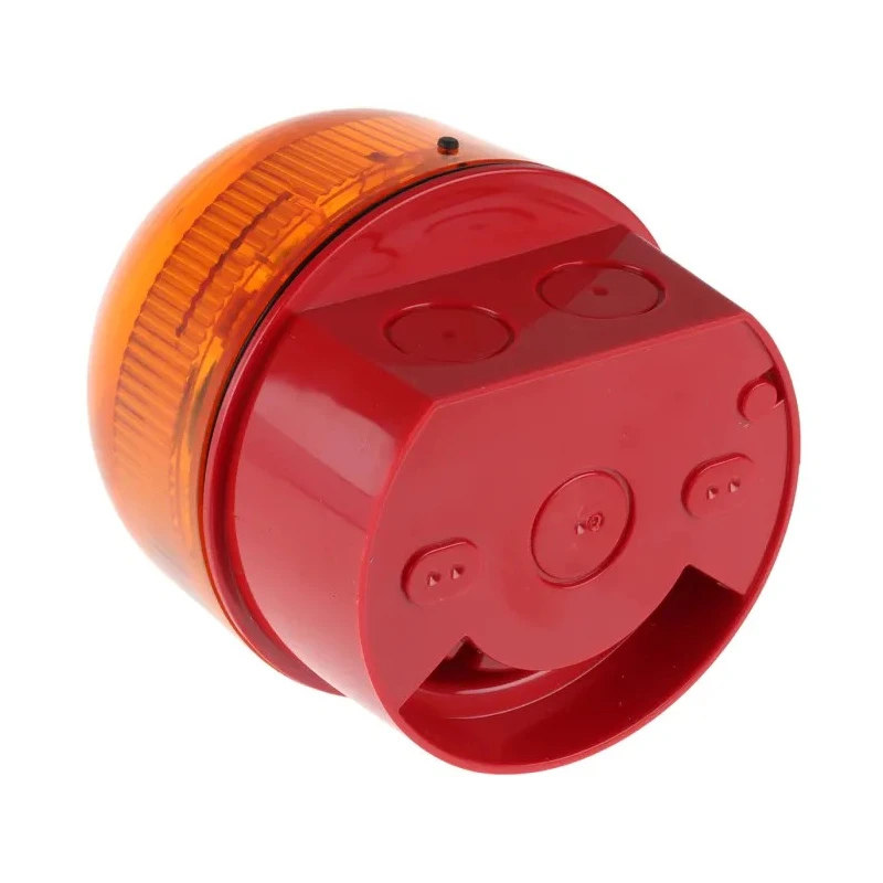 Klaxon Sonos Series Amber Beacon 230V AC Flashing Base Xenon Bulb IP65 PSB-0004