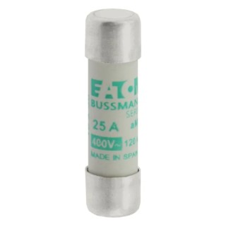 Eaton 25A Ceramic Cartridge Fuse 10 x 38 mm, 400V AC, Ceramic Body C10M25