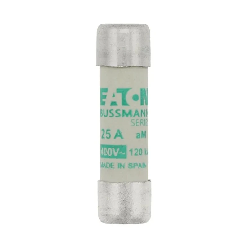 Eaton 25A Ceramic Cartridge Fuse 10 x 38 mm, 400V AC, Ceramic Body C10M25