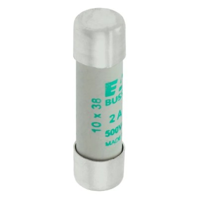 Eaton 2A Ceramic Cartridge Fuse, 10 x 38 mm 500V AC, aM Category C10M2