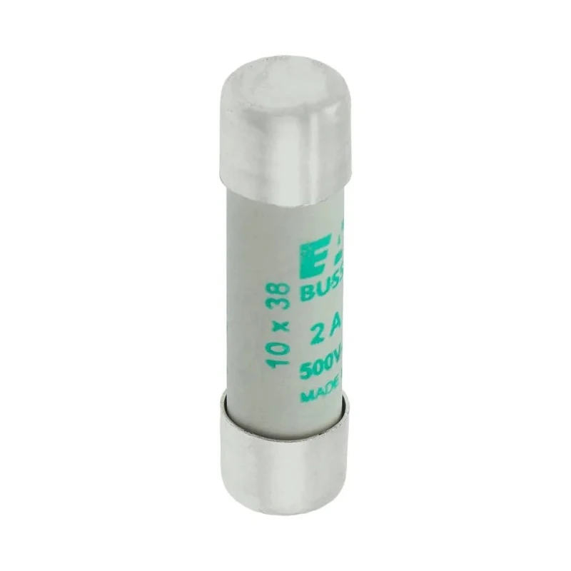 Eaton 2A Ceramic Cartridge Fuse, 10 x 38 mm 500V AC, aM Category C10M2