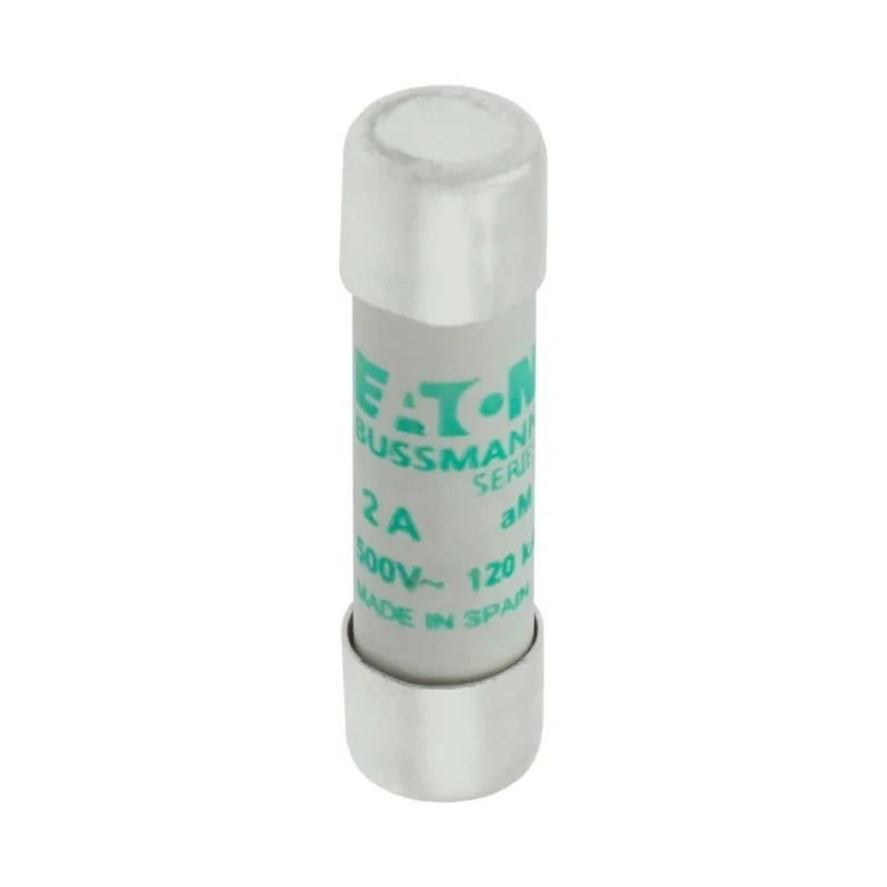 Eaton 2A Ceramic Cartridge Fuse, 10 x 38 mm 500V AC, aM Category C10M2