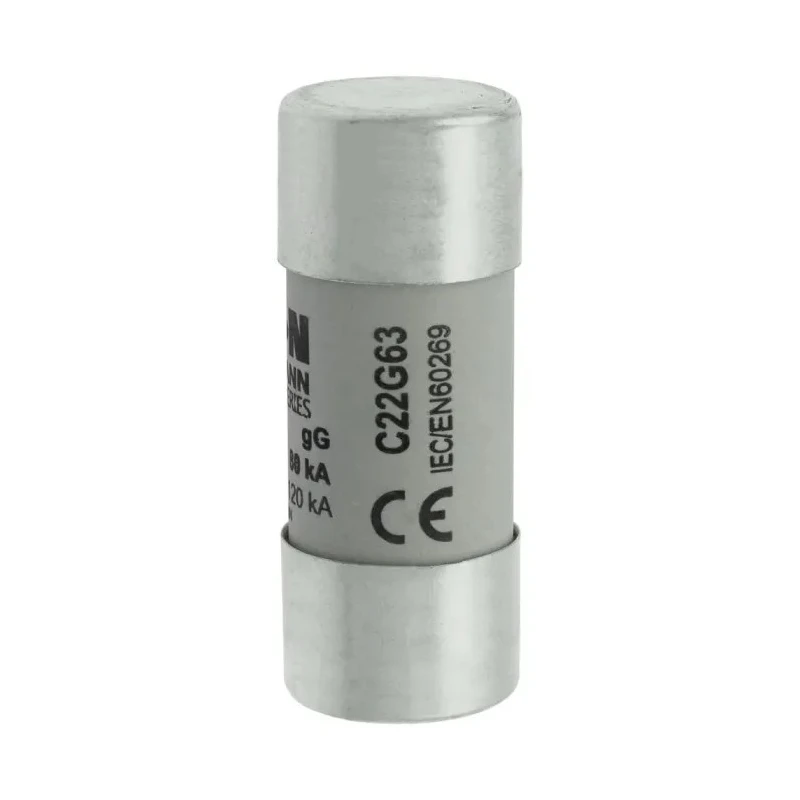 Eaton 63A 5 ST Ceramic Cartridge Fuse 22 x 58 mm 690V AC C22G63