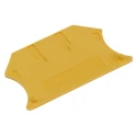 Weidmüller W Series Yellow End Plate for Use with Terminal Block 1050020000