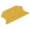 Weidmüller W Series Yellow End Plate for Use with Terminal Block 1050020000