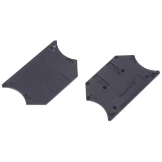 Weidmüller W Series Terminal Block End Plate Black Wemid Material ATEX 1050010000