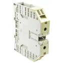 Weidmüller WDU Series Feed Through Terminal Block Brown 95mm² 232A 1-Level Screw Termination 1024600000