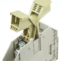 Weidmüller WDU Series Feed Through Terminal Block Brown 95mm² 232A 1-Level Screw Termination 1024600000