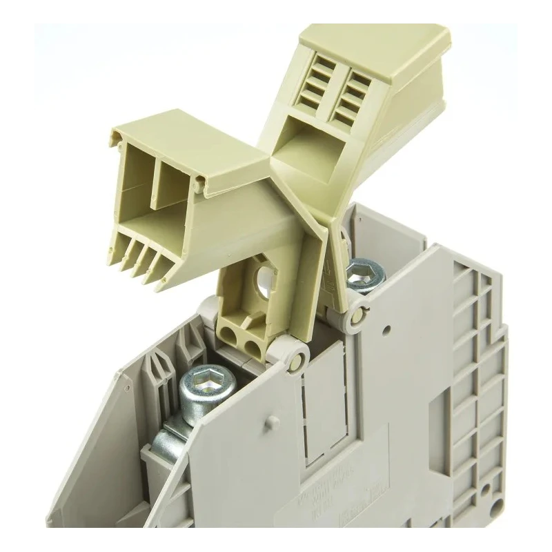 Weidmüller WDU Series Feed Through Terminal Block Brown 95mm² 232A 1-Level Screw Termination 1024600000