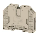 Weidmüller WDU Series Feed Through Terminal Block Brown 95mm² 232A 1-Level Screw Termination 1024600000