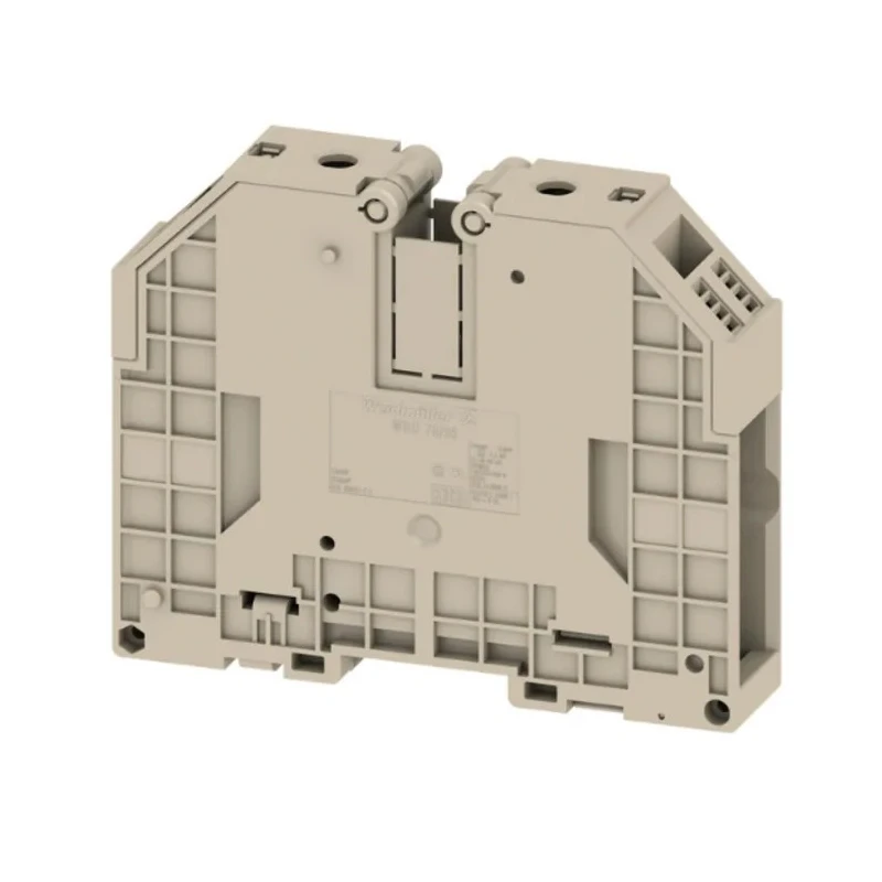Weidmüller WDU Series Feed Through Terminal Block Brown 95mm² 232A 1-Level Screw Termination 1024600000