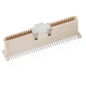 Wurth Elektronik WR-BTB Series Vertical Surface PCB Socket, 64-Contact, 1 Row, 1 mm Pitch, 1A Current, 100V 658101003064