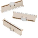 Wurth Elektronik WR-BTB Series Vertical Surface PCB Socket, 64-Contact, 1 Row, 1 mm Pitch, 1A Current, 100V 658101003064