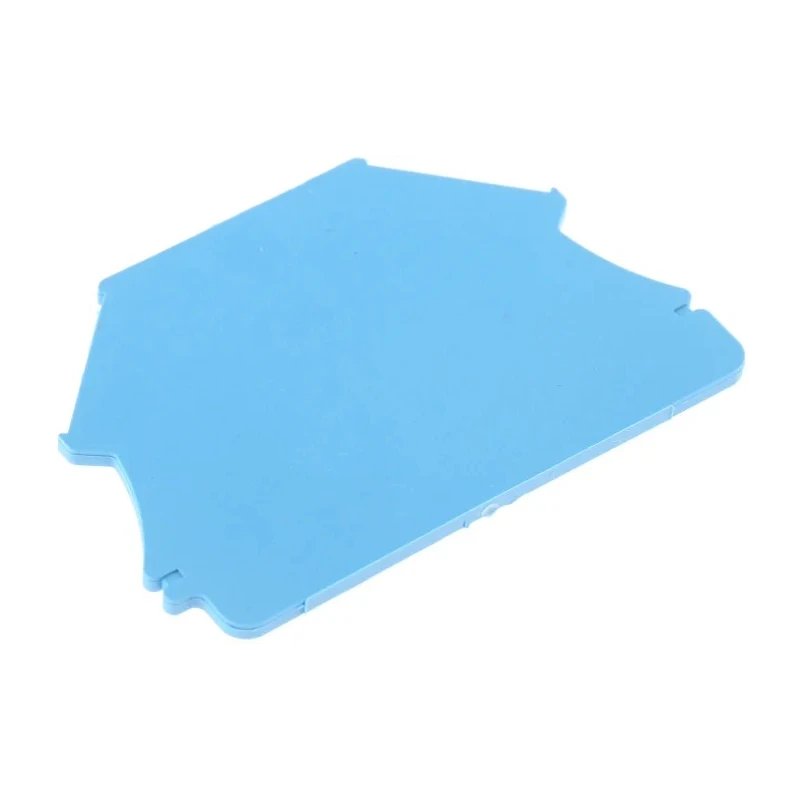Weidmüller W Series Blue Wemid End Cover for Use with DIN Rail Terminal Blocks 1060080000