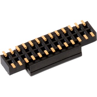 Wurth Elektronik WR-PHD Series Bottom Entry Surface PCB Socket, 50-Contact, 2 Row, 1.27 mm Pitch, 1A, 100V 623350235321