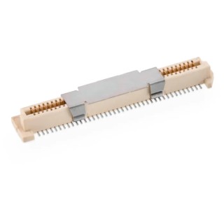Wurth Elektronik WR-BTB Series Vertical Surface PCB Socket 80-Contact 1 Row 0.8 mm Pitch 50V 500mA 658803713080