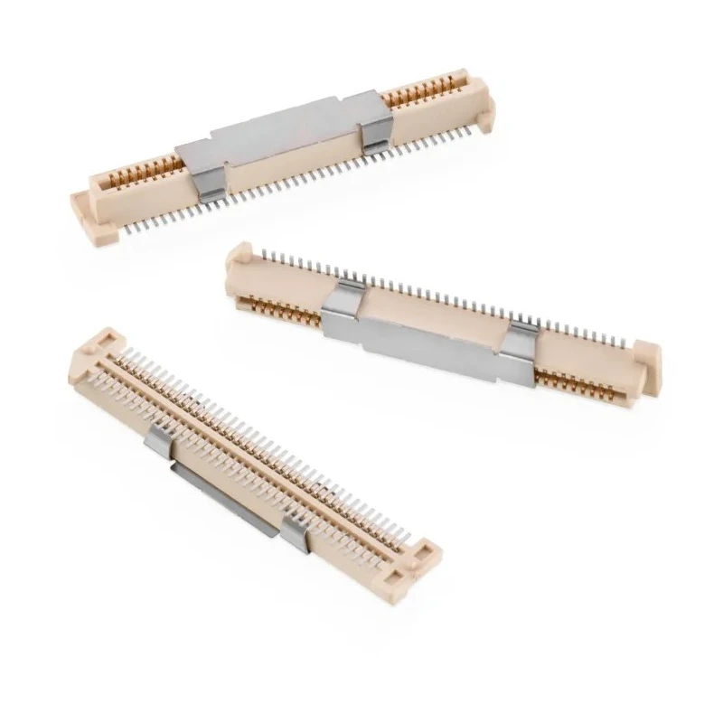 Wurth Elektronik WR-BTB Series Vertical Surface PCB Socket 80-Contact 1 Row 0.8 mm Pitch 50V 500mA 658803713080