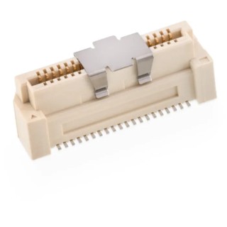 Wurth Elektronik WR-BTB Series Vertical Surface PCB Socket, 80-Contact, 1 Row, 0.8 mm Pitch 658807713080