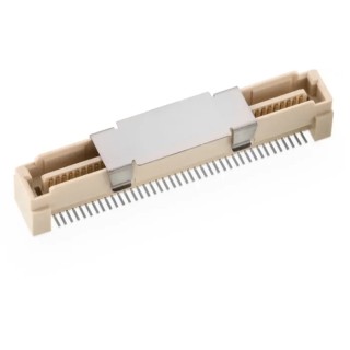 Wurth Elektronik WR-BTB Series Vertical Surface PCB Header 80 Contacts 0.8 mm Pitch 1 Row Shrouded 658857603080