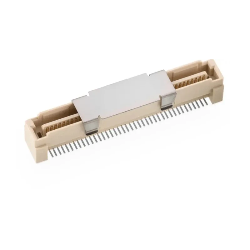 Wurth Elektronik WR-BTB Series Vertical Surface PCB Header 80 Contacts 0.8 mm Pitch 1 Row Shrouded 658857603080
