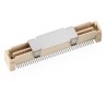 Wurth Elektronik WR-BTB Series Vertical Surface PCB Header 80 Contacts 0.8 mm Pitch 1 Row Shrouded 658857603080