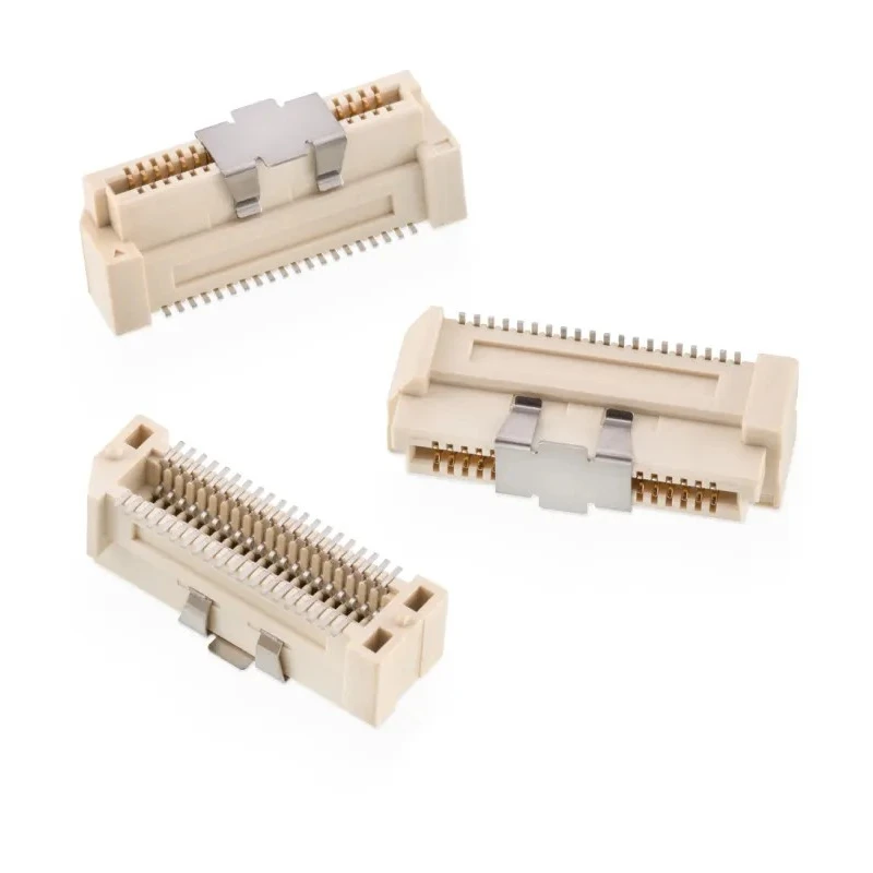 Wurth Elektronik WR-BTB Series Vertical Surface PCB Socket 100-Contact, 1 Row, 0.8 mm Pitch 658807713100