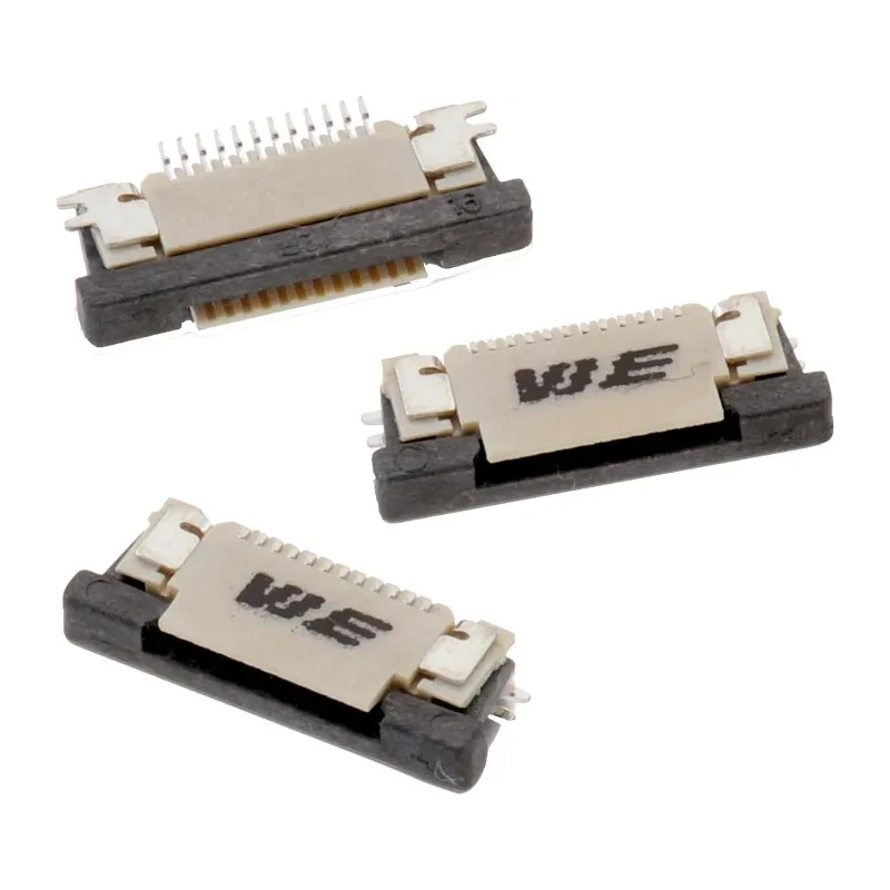 Wurth Elektronik WR-FPC 0.5 mm Pitch 33 Way Horizontal Female FPC Connector ZIF Top Contact 68713314022
