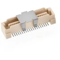 Wurth Elektronik WR-BTB Series Vertical Surface PCB Header 40 Contacts 0.8 mm Pitch 1 Row Shrouded 658855603040