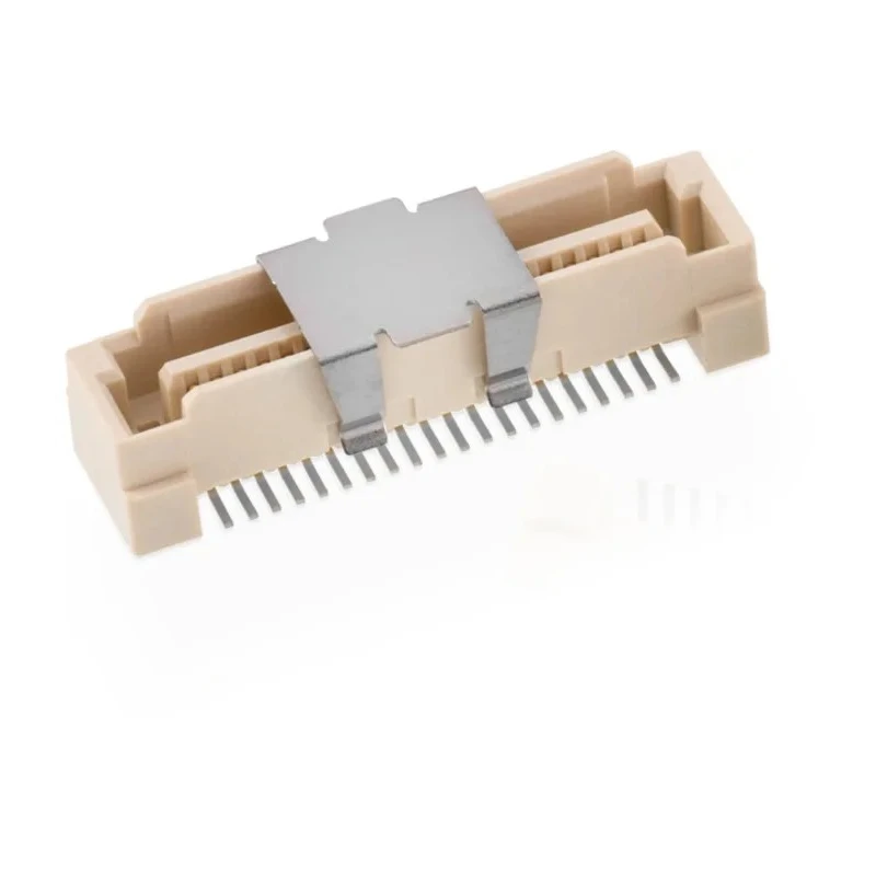 Wurth Elektronik WR-BTB Series Vertical Surface PCB Header 40 Contacts 0.8 mm Pitch 1 Row Shrouded 658855603040