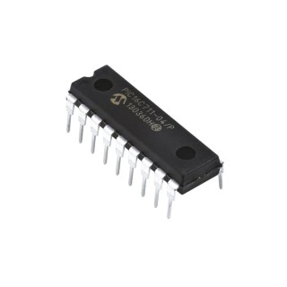 Microchip 8 bit PIC PIC16C Microcontroller 4 MHz 1.75kB EPROM 18-Pin PDIP PIC16C711-04/P
