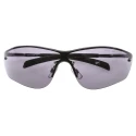 Bolle Safety SILIUM Safety Glasses, Scratch Resistant, Anti-Mist, Smoked Black Polycarbonate Lens, Brass SILPSF