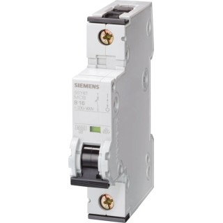 Siemens SENTRON Miniature Circuit Breaker, 1-Pole, 20A, Type C, 400V AC, 72V DC, 6kA Breaking Capacity, Model 5SY6120-7