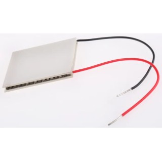 Adaptive Peltier Module Thermoelectric Cooler, 55.6W Cooling Capacity, 6A Current, 15.7V, 10mm x 4mm x 3.9mm ETH-127-14-15-RS