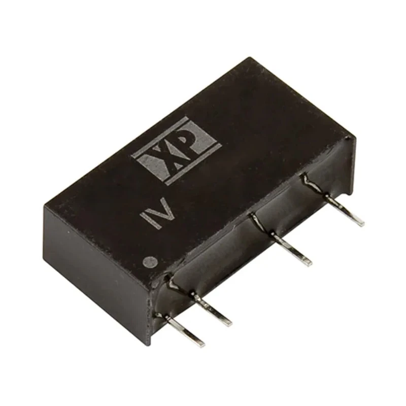 XP Power DC/DC Converter 15V DC Output, 66 mA, 4.5-5.5V DC Input, 1W Power, Through Hole SIP Package IV0515SA