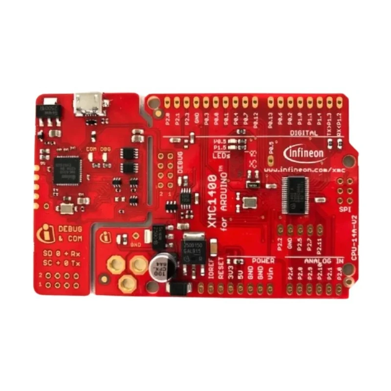 Infineon KIT-XMC1400-ARDUINO ARM Cortex M0 Microcontroller Development Evaluation Board KITXMC1400ARDUINOTOBO1