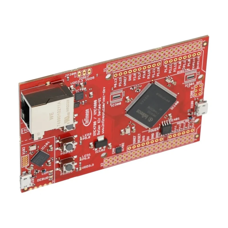 Infineon Microcontroller Development Kit ARM Cortex M4 32-bit Evaluation Board KITXMC47RELAXV1TOBO1