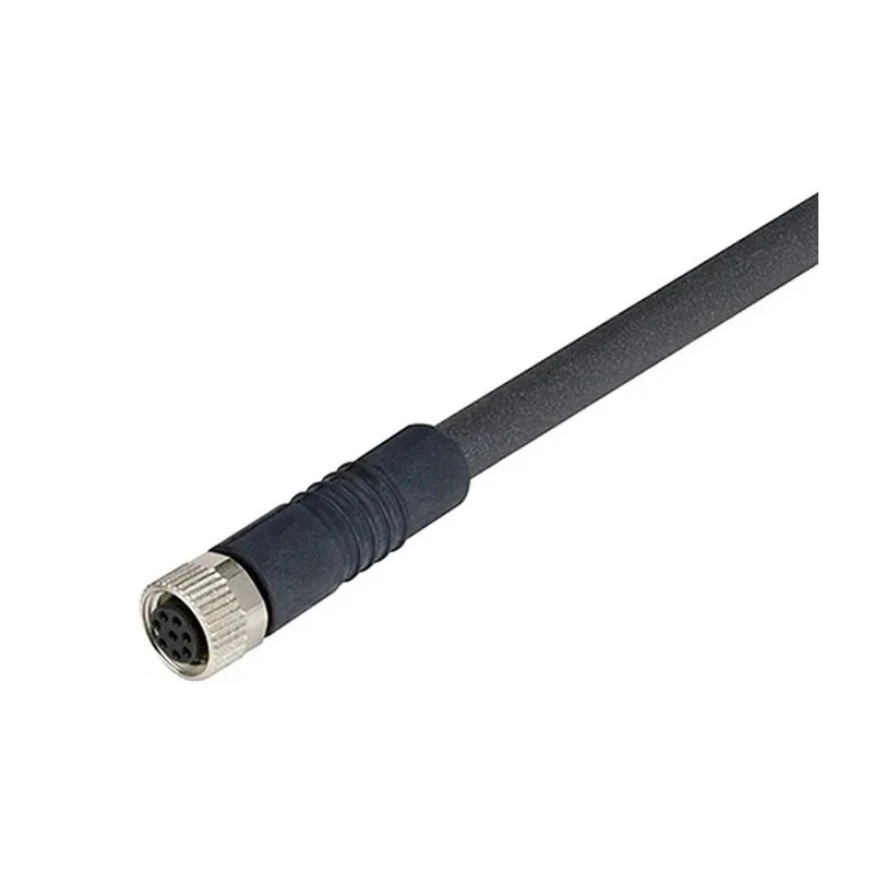 Omron Sensor Actuator Cable Female 8 Way M8 Connector 10 m Thermoplastic Jacket Black D41D-8P5-CFM8-710M