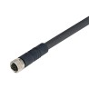 Omron Sensor Actuator Cable Female 8 Way M8 Connector 10 m Thermoplastic Jacket Black D41D-8P5-CFM8-710M