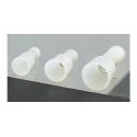 Nichifu Closed End Splice Connector White Insulated Nylon Copper Tin Crimp 16 AWG HC CE2