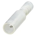 Nichifu PC Insulated Clear Crimp Bullet Connector 20 AWG to 18 AWG 5.1 mm Bullet Diameter Male HC PC-2005-M-CLEAR