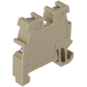 Weidmüller AKZ Series DIN Rail Terminal Block Brown, 1.5mm², 1-Level, Screw Termination, 250V, 24A Current 0340460000