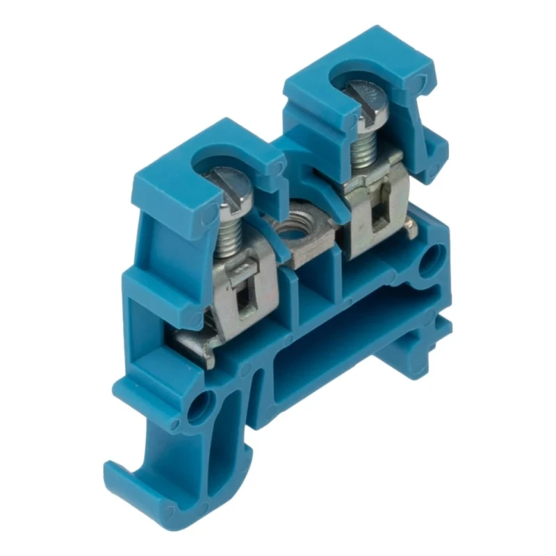 Weidmüller AKZ Series DIN Rail Terminal Block Blue, 1-Level, Screw Termination, 1.5mm² Cable CSA, 250V, 24A 0340480000