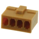 JAE IL-G Female Connector Housing 2.5 mm Pitch 4 Way 1 Row Straight Nylon Surface Mount IL-G-4S-S3C2-SA