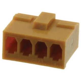 JAE IL-G Female Connector Housing 2.5 mm Pitch 4 Way 1 Row Straight Nylon Surface Mount IL-G-4S-S3C2-SA