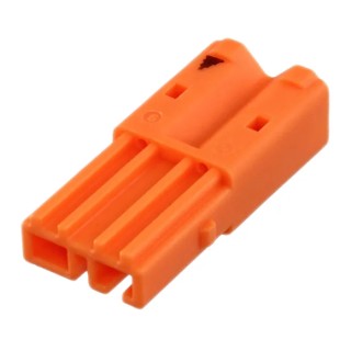 TE Connectivity Cable Wire-to-Wire Male Push-in Lighting Connector 2-Pole 4A 600V 2271180-1