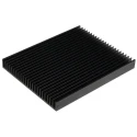 AAVID THERMALLOY Universal Rectangular Aluminium Heatsink Black 25 mm x 250 mm x 200 mm 0.43K/W S586/B/250