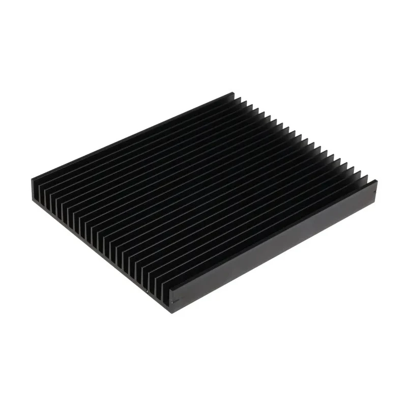 AAVID THERMALLOY Universal Rectangular Aluminium Heatsink Black 25 mm x 250 mm x 200 mm 0.43K/W S586/B/250