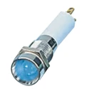 CML Innovative Technologies Blue LED Panel Mount Indicator 8 mm, IP67, 24V 190503Z7