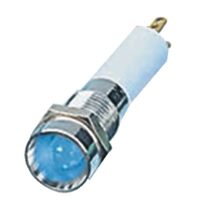 CML Innovative Technologies Blue LED Panel Mount Indicator 8 mm, IP67, 24V 190503Z7