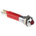CML Innovative Technologies LED Red Panel Mount Indicator 8 mm M8 Termination IP67 24V 190403Z3